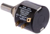 534b1502jl Vishay 534 5kΩ Rotary Potentiometer 10-Turns 1-Gang Panel Mount, 534B1502JL