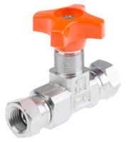 278-8803 RS PRO Hydraulic Pressure Gauge Isolation Valve, G 1/4 Female