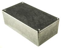 1590wp1 Hammond 1590 Series Natural Die Cast Aluminium Enclosure, IP65, Natural Lid, 153 x 83 x 50.5mm
