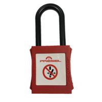 pp-6-38-r-z Catu Padlock Nylon Safety Padlock, Keyed Alike, 6mm Shackle