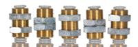 kq2e06-00a SMC Pneumatic Bulkhead Tube-to-Tube Adapter Straight Push In 6 mm to Push In 6 mm