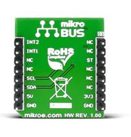 mikroe-2561 MikroElektronika Earthquake Click Vibration Sensor MikroBus Click Board for D7S