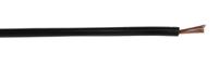 285-7662 RS PRO Black 0.1mm² Hook Up Wire, 27 AWG, 26/0.07 mm, 100m, PVC Insulation