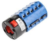 ca10a270gba001ft Kraus & Naimer, 3P 3 Position 60° Multi Step Cam Switch, 20A
