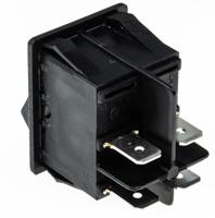 sx82112811210000 Molveno DPST, On-Off Rocker Switch Panel Mount