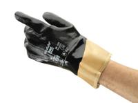 28359100 Ansell ActivArmr Black Nitrile Nitrile Work Gloves, Size 10, Nitrile Coating