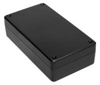 192-0798 RS PRO Black ABS Enclosure, IP53, IK06, 154 x 84.5 x 42.5mm