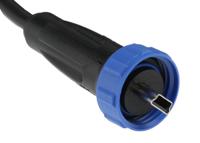 px04413m00 Bulgin USB 2.0, Male Mini USB B to Male USB A, 3m