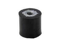 162-3237 RS PRO Cylindrical M6 Anti Vibration Mount, Female Buffer Foot with 25.3kg Compression Load
