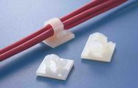 151-13021-ra13-pa66-na HellermannTyton Natural Nylon Cable clip, 13mm Max. Bundle