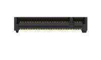 1-2199230-5 TE Connectivity Right Angle Female Edge Connector, Through Hole Mount, 67-Contacts, 1mm Pitch, 2-Row, Solder Termination