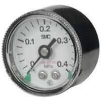 g46-7-02-srb SMC R 1/8 Analogue Pressure Gauge 0.7MPa Back Entry 42.5mm Outside Diameter