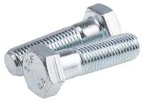 279-874 RS PRO Bright Zinc Plated Steel, Hex Bolt, M16 x 55mm