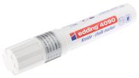 4090-049 Edding Broad, Extra Broad, Medium Tip White Marker Pen