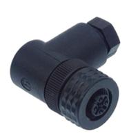 933726100-elwika-4012-k-pg7 Hirschmann Circular Connector, 4 Contacts, Cable, M12 Connector, Socket, Female, IP67, E Series