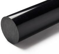 193-5317 RS PRO Black Nylon Rod, 500mm x 75mm Diameter