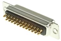 mhdm25ss MH Connectors MHDM 25 Way Cable Mount D-sub Connector Socket, 2.77mm Pitch