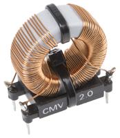cmv20 Roxburgh EMC 7.5 mH Ferrite Common Mode Choke, Max SRF:440Hz, 2A Idc, 160mΩ Rdc 250 V ac, CMV