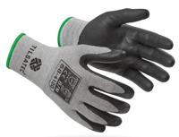 58-4120-10 Tilsatec 58-4120 Black, Grey Yarn Work Gloves, Size 10, Foam Coating