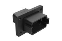 at04-12pa-cl06 Amphenol Industrial, AT Automotive Connector Plug Black Panel Mount 12 Way AT04-12PA-CL06