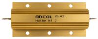 hs150-r1-j Arcol, 100mΩ 150W Wire Wound Chassis Mount Resistor HS150 R1 J ±5%