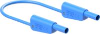 662010-10023 Staubli Test lead, 19A, 1kV, Blue, 1m Lead Length