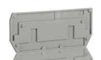 282-325 WAGO 282 Series End and Intermediate Plate for Use with 282 Series Terminal Blocks