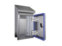 1302600 Rittal HD Series 304 Stainless Steel Wall Box, IP66, 350 mm x 220 mm x 155mm