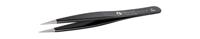 00sane6 ideal-tek 120 mm, Polyester (Handle), Stainless Steel (Body), Flat, ESD Tweezers