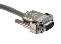 2302036 Phoenix Contact Female 9 Pin D-sub to Male 9 Pin D-sub Cable, 4m PVC, CABLE-D 9SUB/B/S/400/KONFEK/S Series
