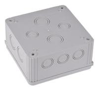 60703 WISKA Combi Series Grey Polypropylene Junction Box, IP66, IP67, 140 x 140 x 82mm