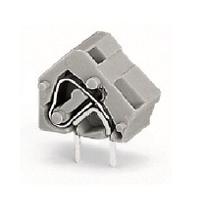 236-601 WAGO PCB Terminal Block, 1-Contact, 10/10.16mm Pitch, Through Hole Mount, 1-Row