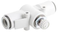 as4002f-12 SMC AS Series Tube Flow Controller, 12mm Tube Inlet Port x 12mm Tube Outlet Port
