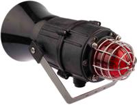 e2xc1x05fdc024b1r1br e2s E2xC1X05F Series Red Sounder Beacon, 24 V dc, IP66, Wall Mount, 116dB at 1 Metre