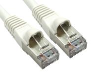 251-5195 RS PRO, 2m Cat6a, White RJ45 to Male RJ45 Male, S/FTP Shielded, Terminated LSZH Sheath