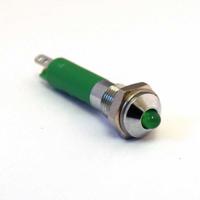 19020351 CML Innovative Technologies 1902X35X Series Green Panel Mount Indicator, 24V dc, 6mm Mounting Hole Size, IP40