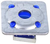 15808p Unistrut Channel Nut, M12 x 41mm, Nut Base Dimensions 40 x 40mm, Zinc Plated Steel, 0.055g