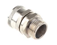 7tca296020r0153-sp20m20b Adaptaflex Swivel, Conduit Fitting, 20mm Nominal Size, M20, Brass, Silver IP54 rating