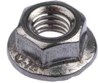725-9650 RS PRO Stainless Steel Flanged Hex Nut, DIN 6923, M5