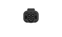 1-2356631-1 TE Connectivity, Superseal Pro Automotive Connector Plug Black Cable Mount 3 Way, Cable Termination