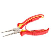 189a17ve Facom Round Nose Pliers, 170 mm Overall, Straight Tip