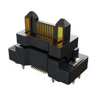 f11-20002042r HARWIN FLECTO Series Vertical Surface PCB Header, 20 Contact(s), 0.5 mm Pitch, 2 Row, Shrouded