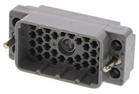 516-038-000-302 EDAC, 516 Heavy Duty Power Connector, Male, Straight, 38 Way