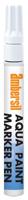 32493-ab Ambersil White 4.5mm Medium Tip Paint Marker Pen for use with Glass, Metal, Plastic