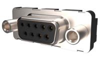 d09p33e4gv00lf Amphenol Communications Solutions 9 Way Right Angle Plug-In Mount D-sub Connector Plug, 2.74mm Pitch, with Screw