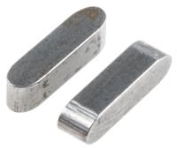 302-3949 RS PRO 12 x 3 x 3mm Steel Feather Key