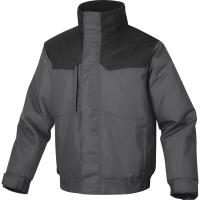 nort3mngt Delta Plus 3XL Black/Navy, Warm, Waterproof Work Jacket, L