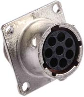 ut00128sh6 Souriau Sunbank by Eaton, UTO 8 Way Wall Mount MIL Spec Circular Connector Receptacle, Socket Contacts,Shell Size 12,