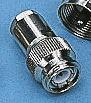 j01019a0004 Telegartner Straight RF Adapter TNC Plug to FME Plug