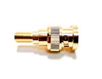 bu-p4289 Mueller Electric Straight 50Ω RF Adapter BNC Plug to SMA Socket 12.4GHz